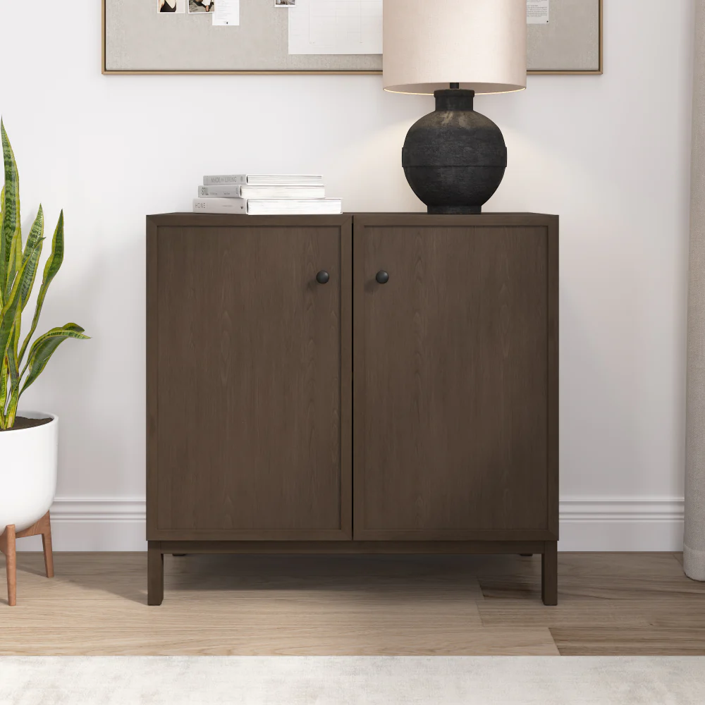 Bush Home Avery 2 Door Low Storage Cabinet